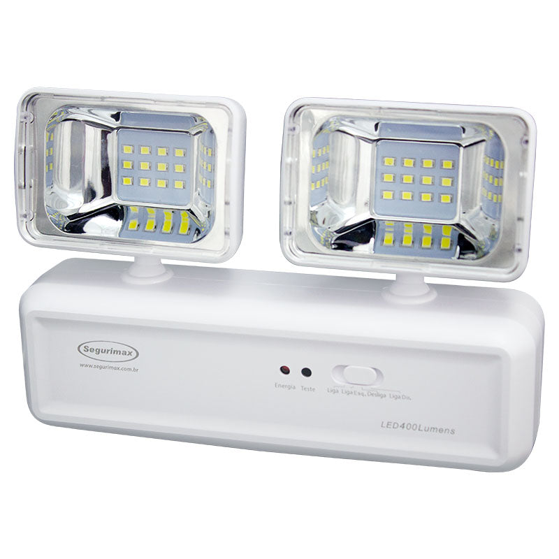 Lámpara emergencia led sobreponer 6.000 K 400 lm