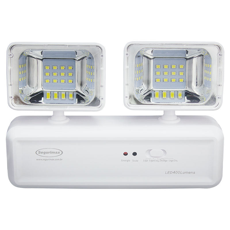 Lámpara emergencia led sobreponer 6.000 K 400 lm