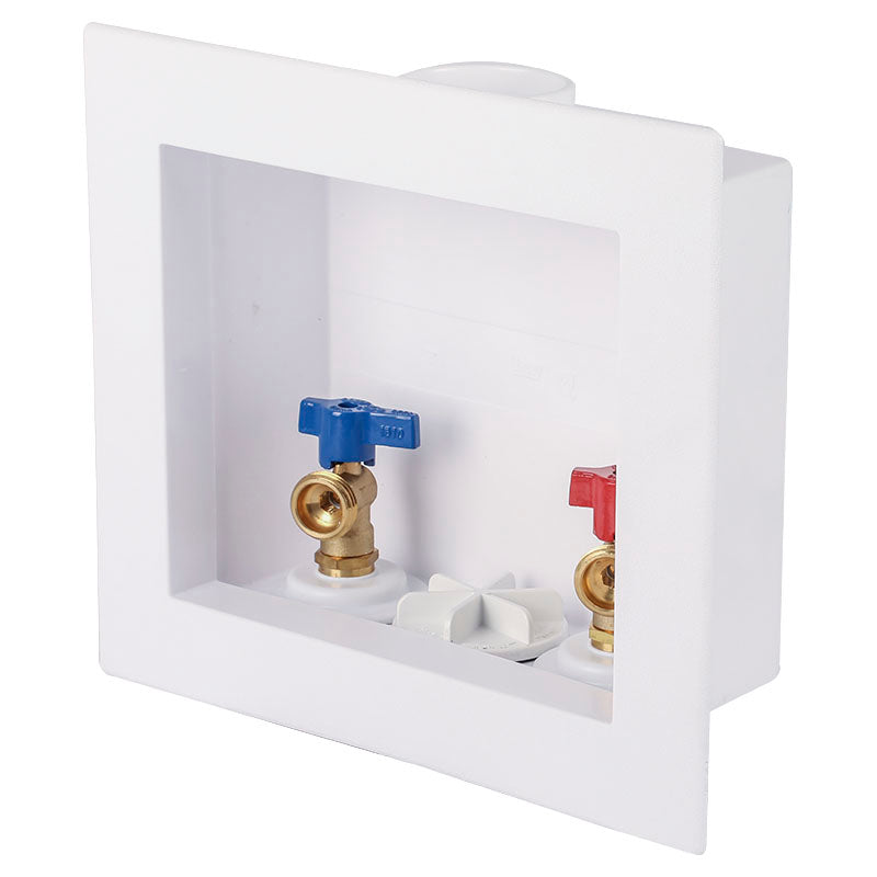 Caja empotrable para lavadora con válvulas 19 x 22,2 x 19 cm Oatey