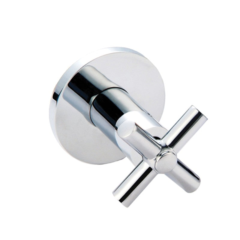 Llave de baño con manija en cruz