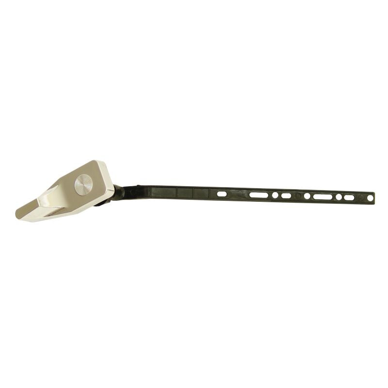 Front chrome PVC toilet handle