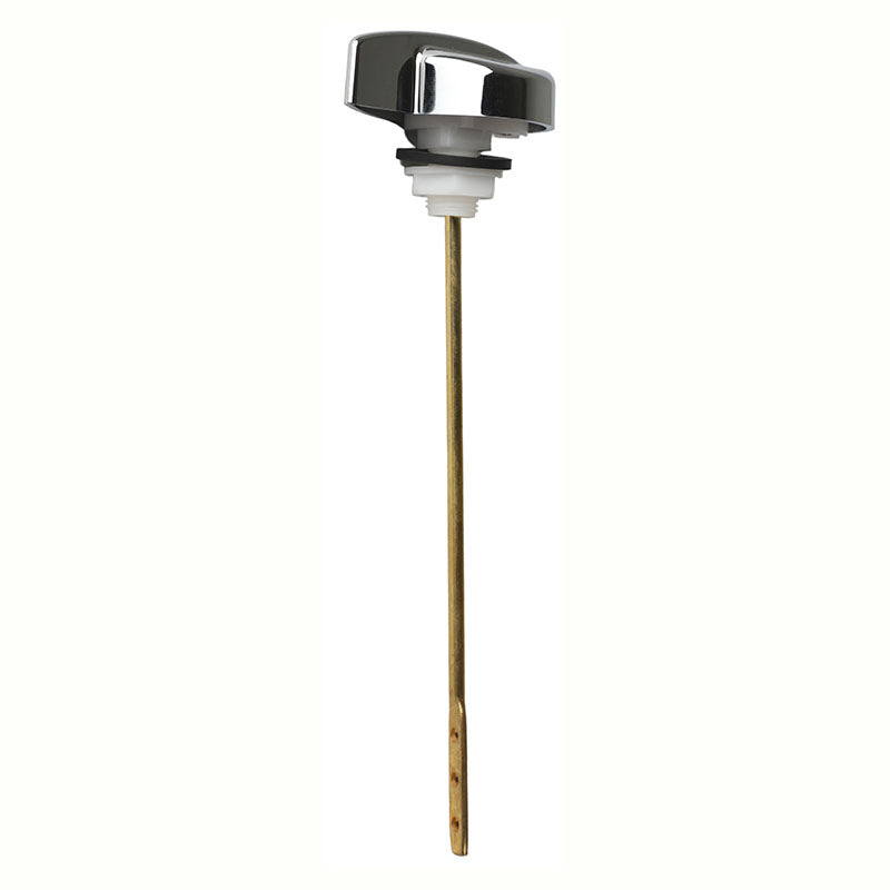 Plastic side handle for toilet