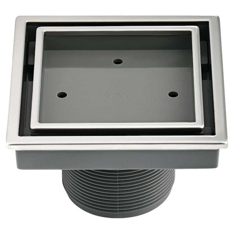5 3/4" x 2" Stainless Steel Gloss Finish Anti-Insect Veil Grille