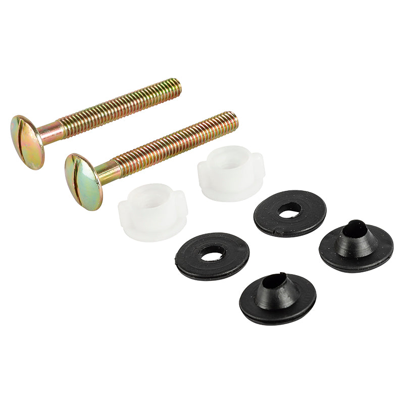 Metal bolt set tank - bowl