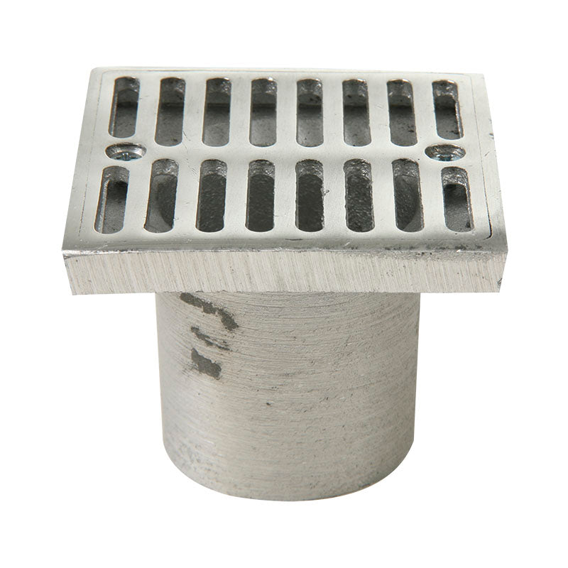 Rejilla cuadrada aluminio 3" x 2" tradicional