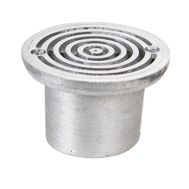 Rejilla redonda aluminio 3" x 2" concéntrica