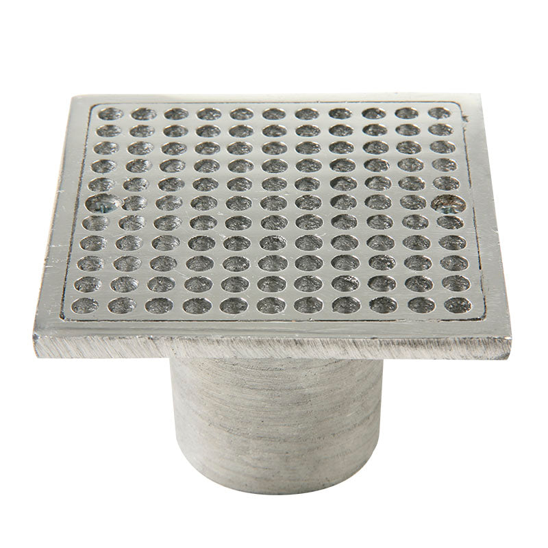 4" x 4" x 2" aluminum square anti-cockroach grates