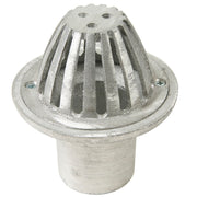 Rejilla cúpula redonda aluminio 4" x 2" tradicional