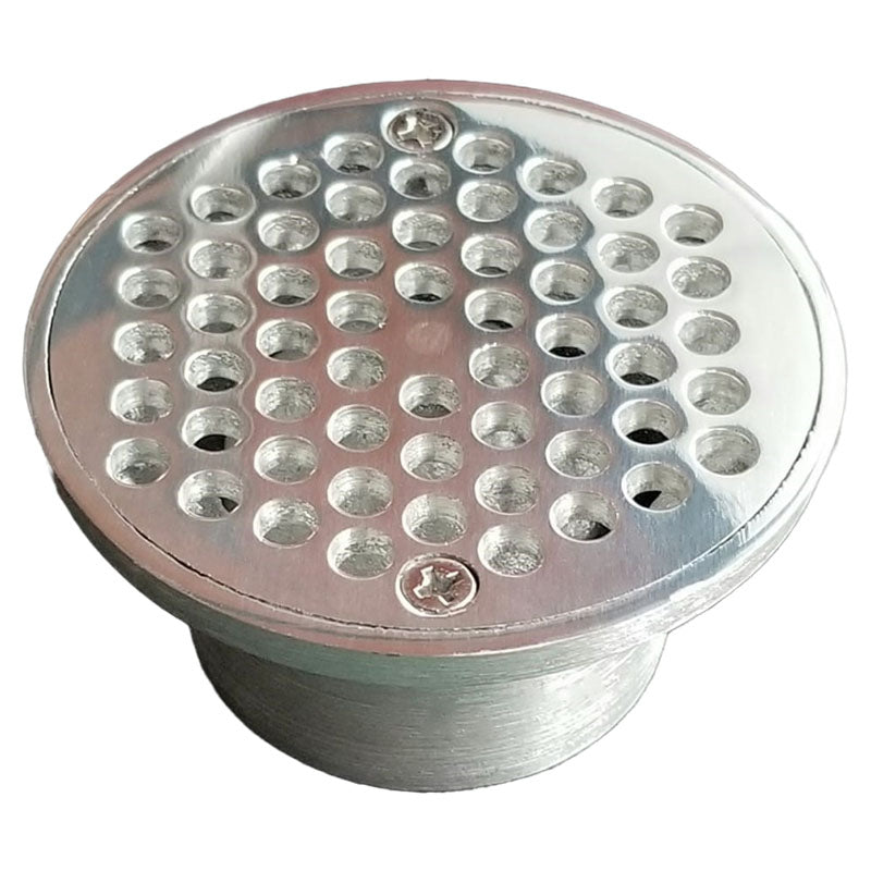 Rejilla sifón redonda aluminio 3" x 2" anticucaracha
