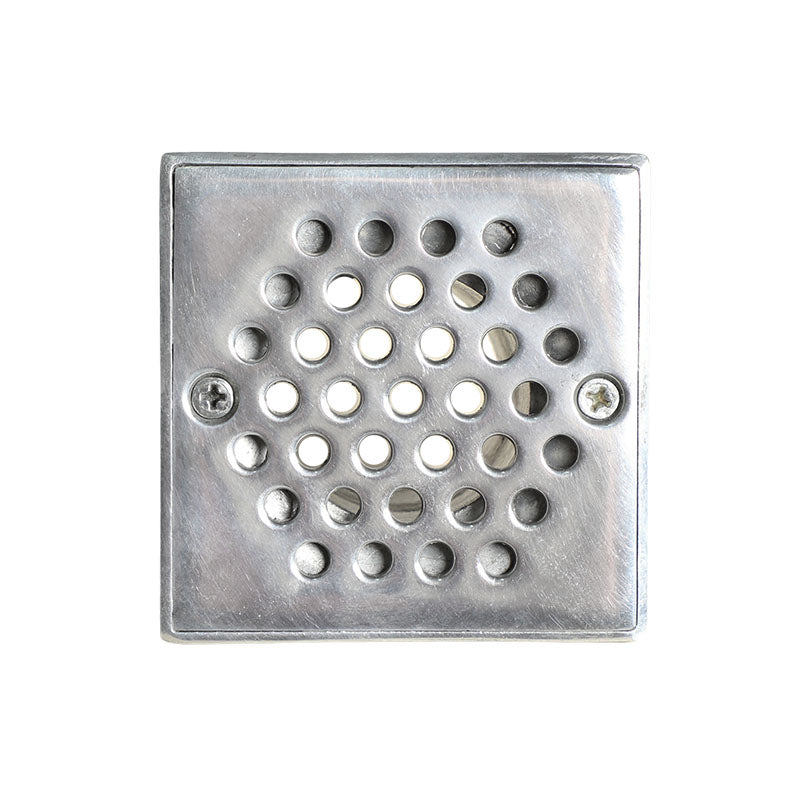 Rejilla cuadrada de aluminio anti cucarachas 5" x 7" x 11/2"