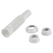 Sifón flexible de polipropileno para fregadero y lavamanos 1 - 1/2"