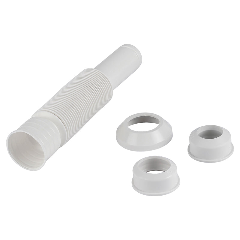 Sifón flexible de polipropileno para fregadero y lavamanos 1 - 1/2"