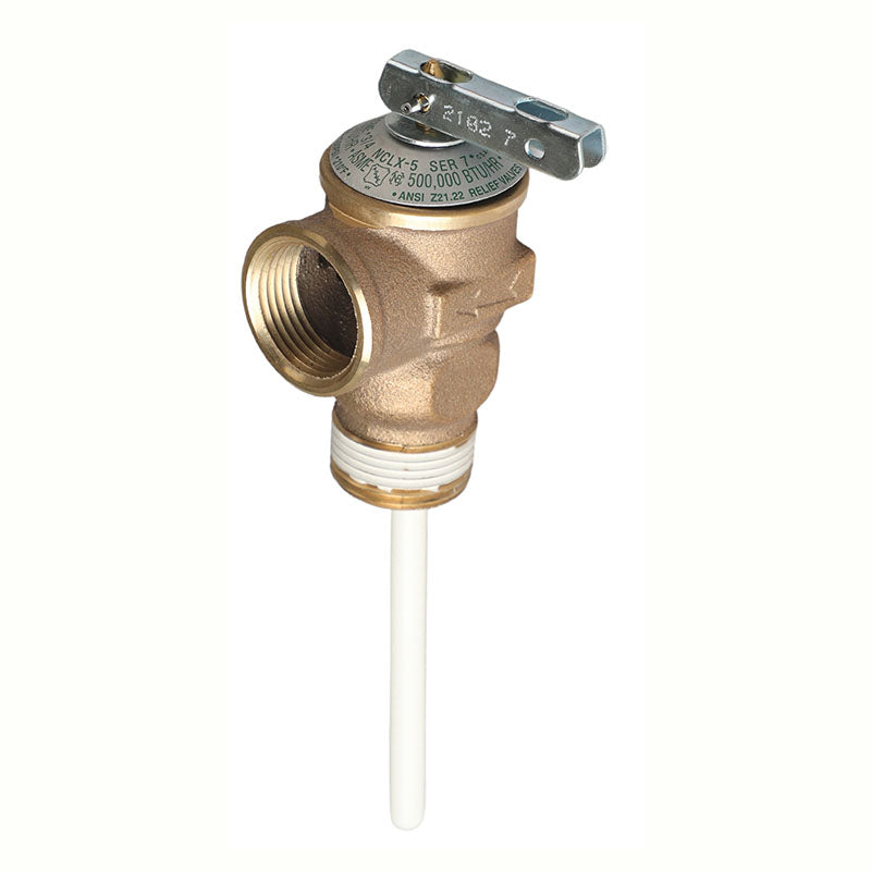 Pressure relief valve for water heater 3/4"