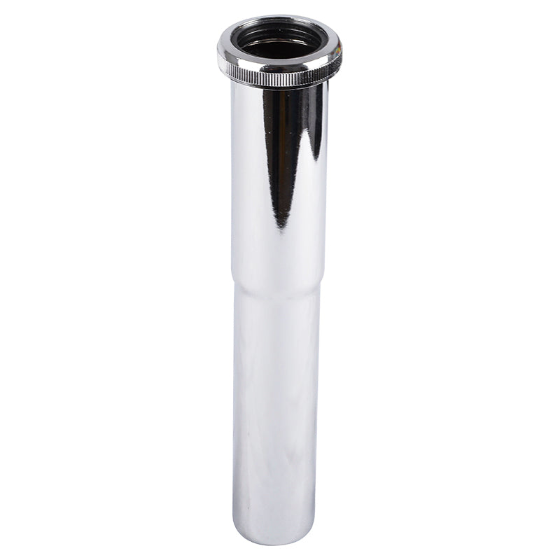 Chrome-plated brass rigid extension for sink 1 - 1/4"