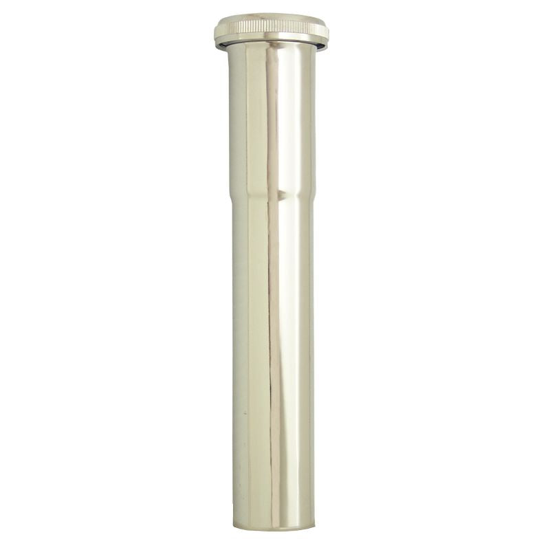 Extensión rígido de latón cromado para fregadero 1 - 1/2"