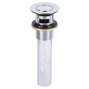 Sink stopper brass pop-up plug