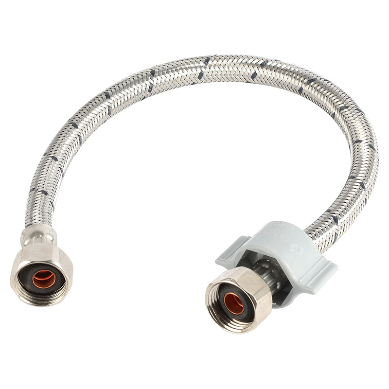 Stainless steel supply line for washbasin 1/2" FIP x 1/2" MIP 40 cm coflex