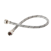 Tubo de abasto acero inoxidable para fregadero 1/2" fip x 1/2" fip 50 cm coflex
