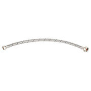 Tubo de abasto acero inoxidable 3/8" x 1/2" x 16"