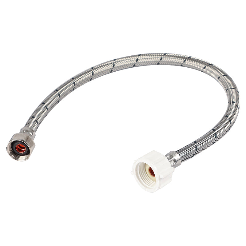 Tubo de abasto acero inoxidable para inodoro 1/2" fip x 7/8" am 50 cm coflex
