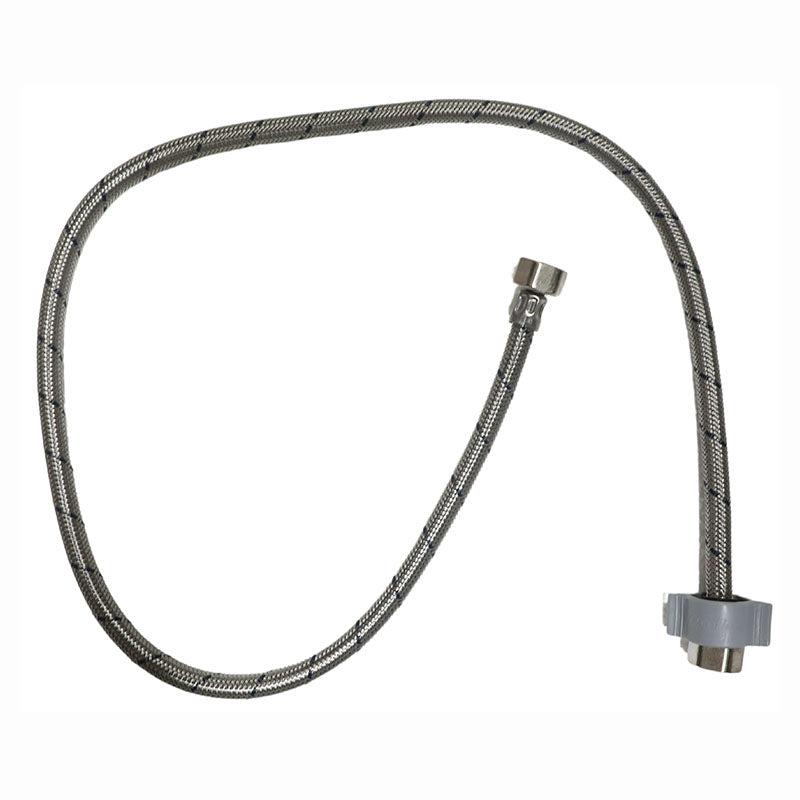 Stainless steel supply tube for sink - lavatory 1/2" FIP x 1/2" FIP 100 cm coflex
