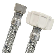 Coflex 1/2"F.I.P.x7/8"B.C.E. 50 cm Reinforced Vinyl Toilet Connector Tube