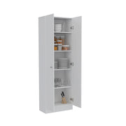 Alacena multiuso 2 puertas blanco 180 x 60 x 30 cm