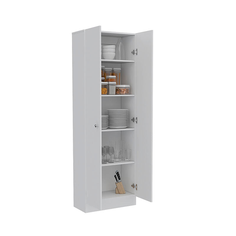 Alacena multiuso 2 puertas blanco 180 x 60 x 30 cm