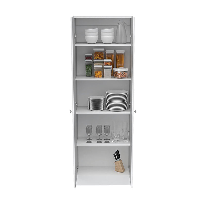 Alacena multiuso 2 puertas blanco 180 x 60 x 30 cm