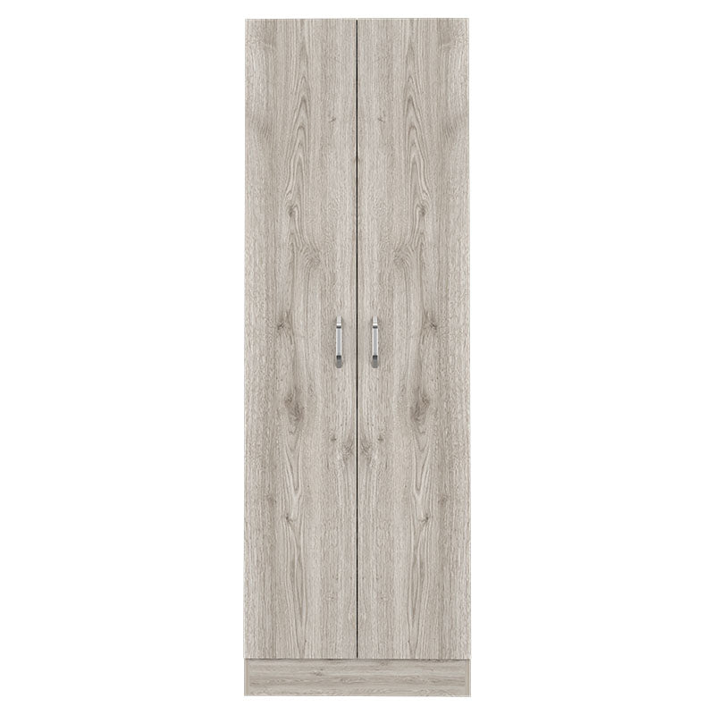 Alacena multiuso 2 puertas ceniza 180 x 60 x 30 cm