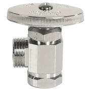 1/2" x 1/2" angle brass multi-turn stopcock coflex