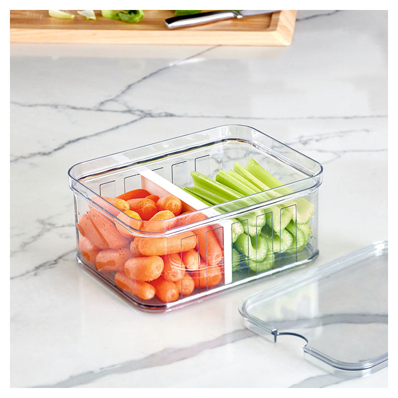 Organizador alimentos con divisor plástico iDesign