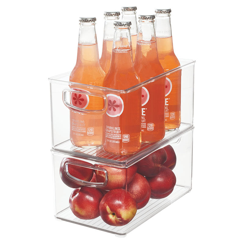 Organizador alimentos apilable plástico iDesign