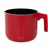 Olla para leche 14 cm antiadherente 1,8 mm rojo