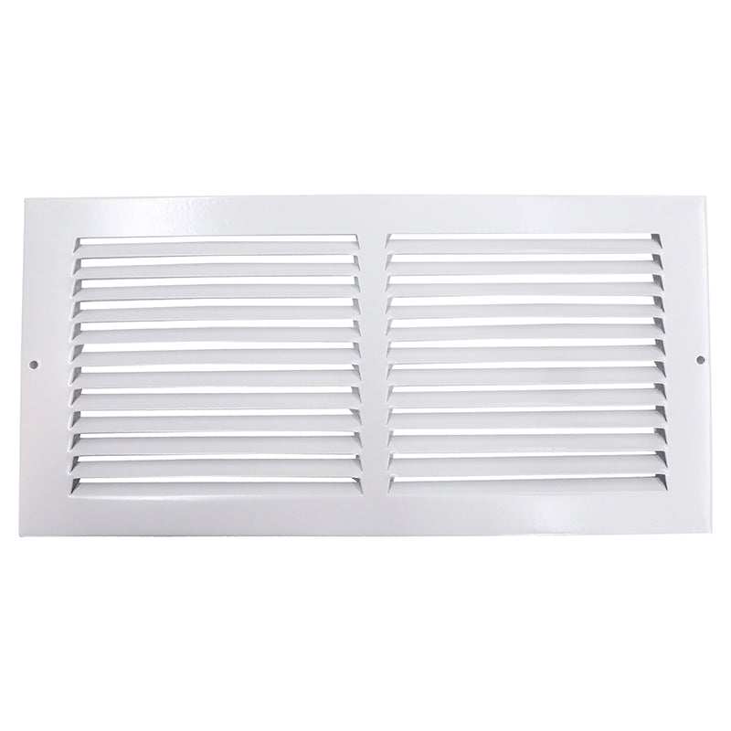 Rejilla de ventilación blanca 14" x 6"
