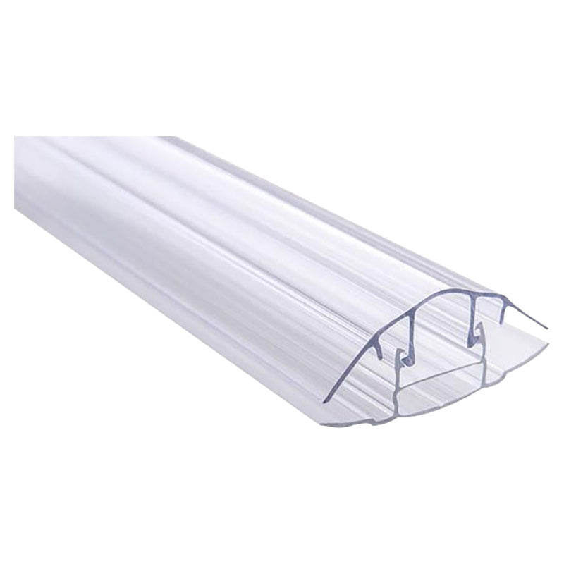 Tezza transparent 8 mm 5.6 x 366 cm polycarbonate H-profile