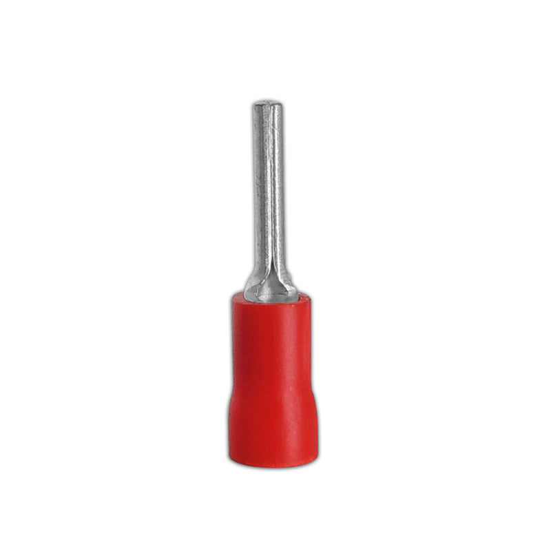 Red wire end terminal 22-16 AWG 10 pcs