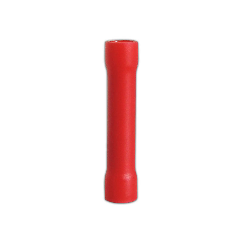 Red butt connector terminal 22-16 AWG 10 pcs