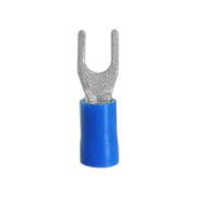 Fork Terminal Blue 1/8" 16-14 AWG 10 pcs