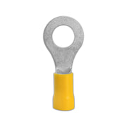 Terminal anillo amarillo 5/16" 12-10 AWG 10 uds