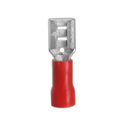 Female red terminal .187" 22-16 awg