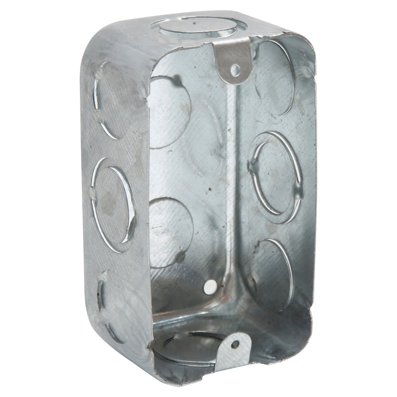 1/2" and 3/4" 0.8 mm Rectangular EMT Box