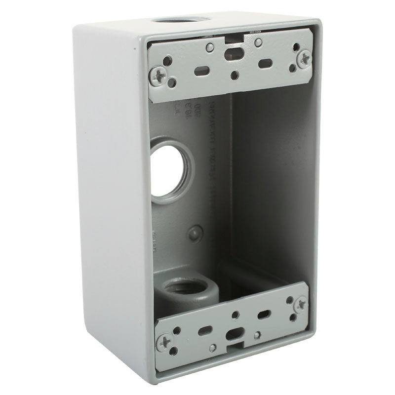 EMT rectangular external box 1/2" UL
