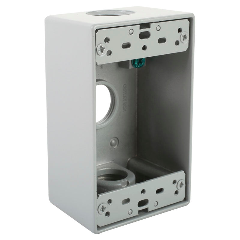 EMT rectangular external box 3/4" UL