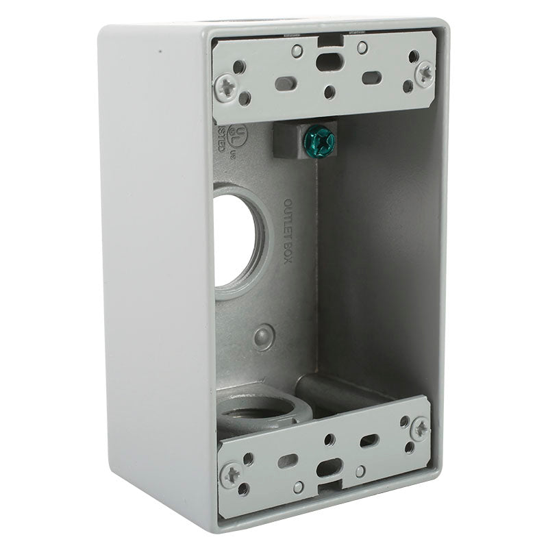 EMT rectangular external box 3/4" UL