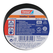 Tesaflex Electrical Tape 3/4" 20 m black ICE certified