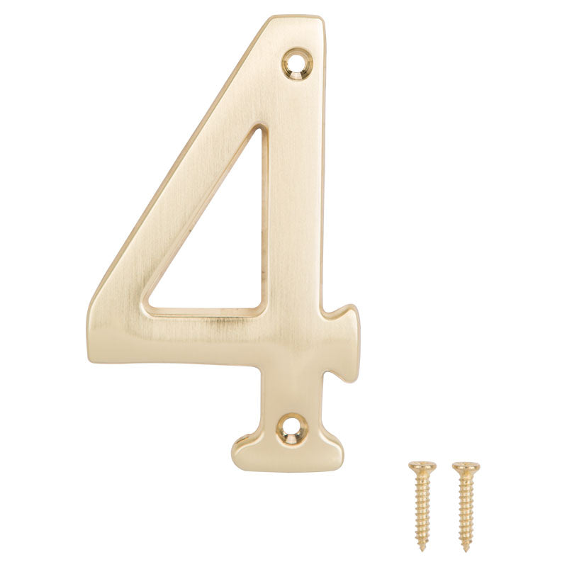 4 of 4" gold