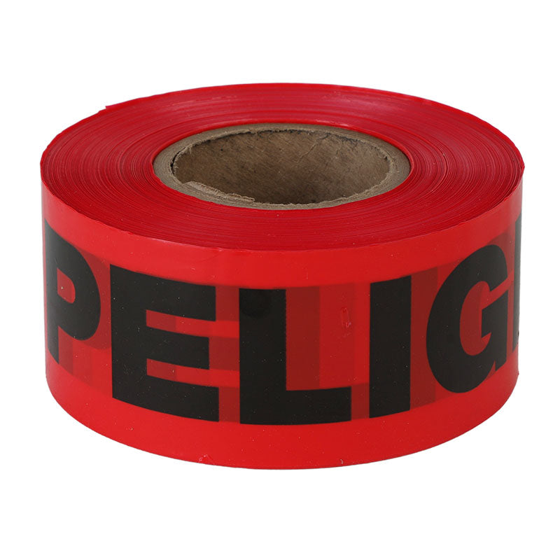 Rollo cinta restrictiva "peligro" 300 m rojo Aksi
