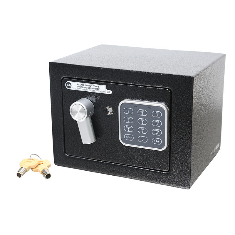 Caja de seguridad electrónica y llave 0,15 ft Yale