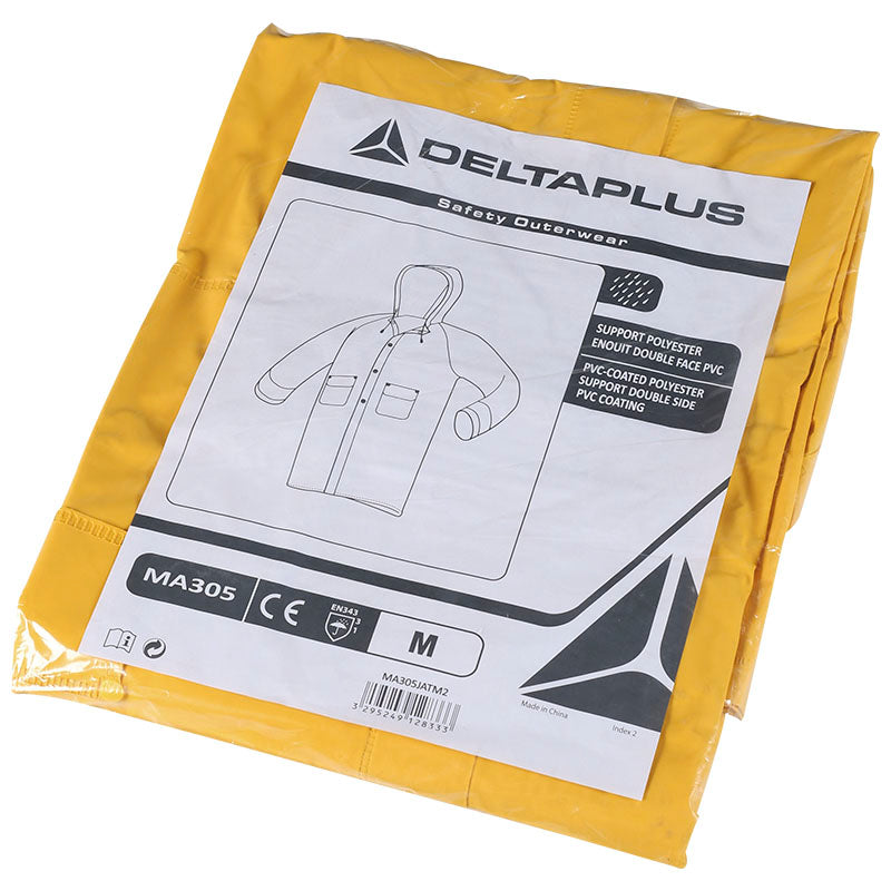 Capa amarilla talla M Delta Plus